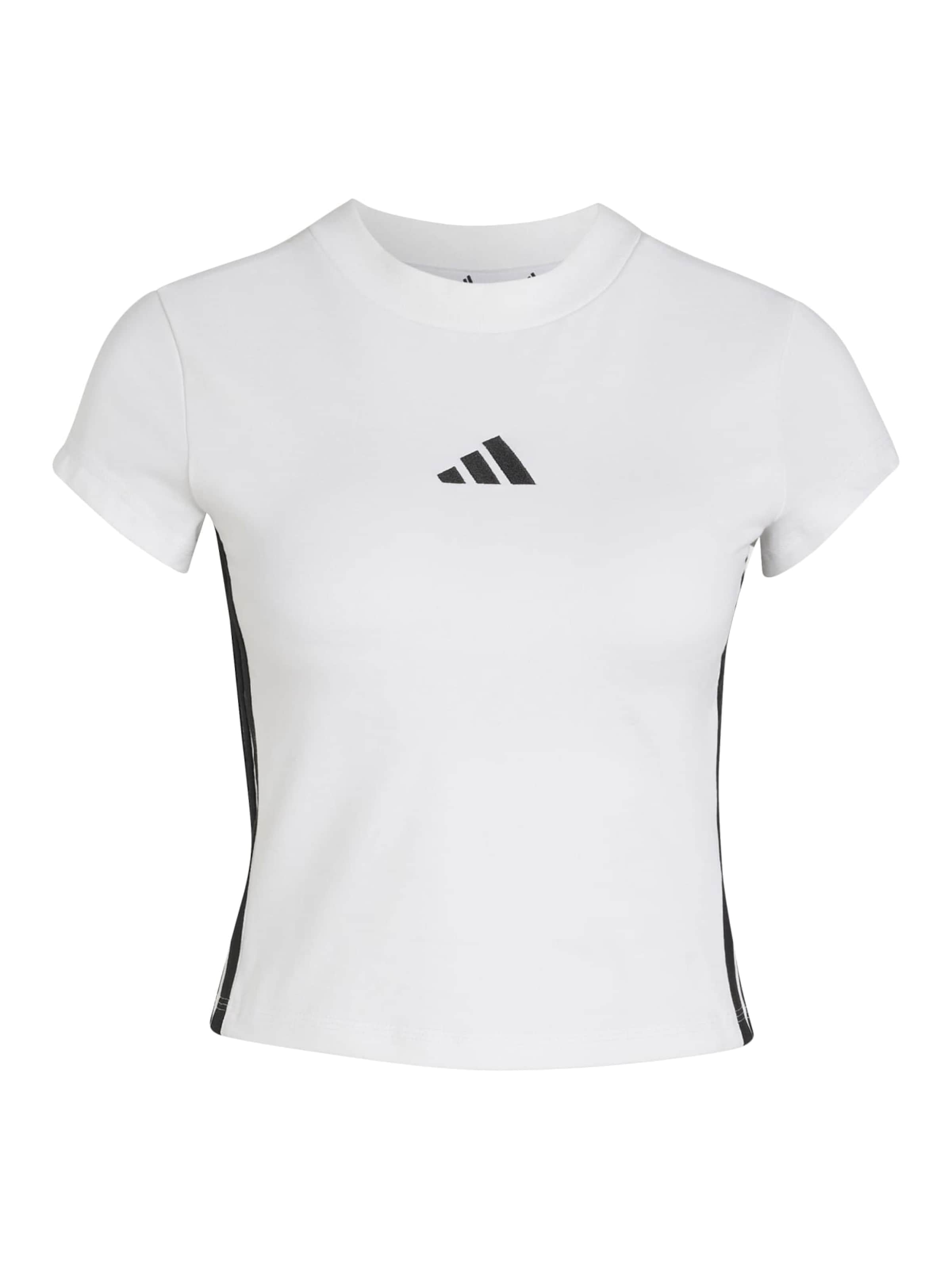 ADIDAS SPORTSWEAR Funktionsbluse i XS i sort / hvid, Produktvisning