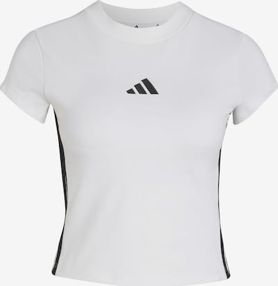 XS dydžio Sportiniai marškinėliai iš ADIDAS SPORTSWEAR, spalva – juoda / balta, Prekių apžvalga