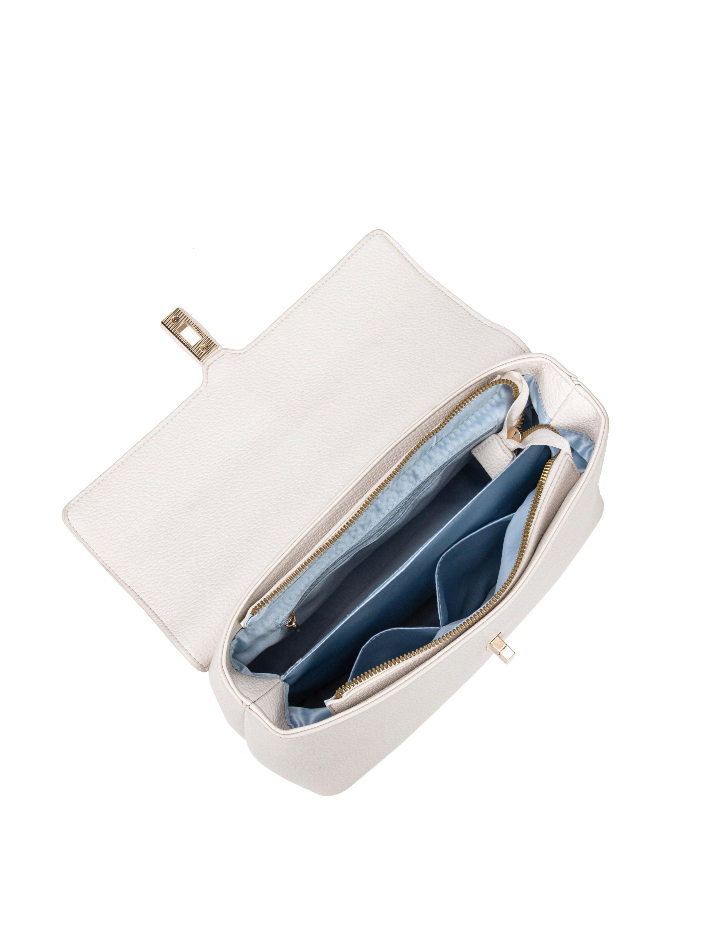 Borsa a mano 'Borsa a Mano Donna Pelle Vegana PU con Girello e Tracolla Rimovibile' di Diana&Co. in beige