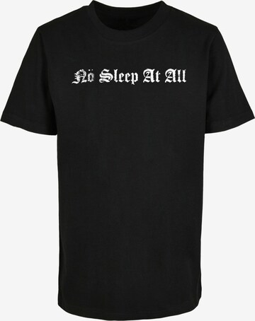 Merchcode Shirt 'Motorhead - No Sleep' in Black: front