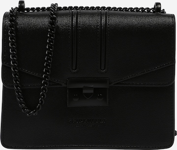 Seidenfelt Manufaktur Crossbody Bag 'ROROS' in Black: front