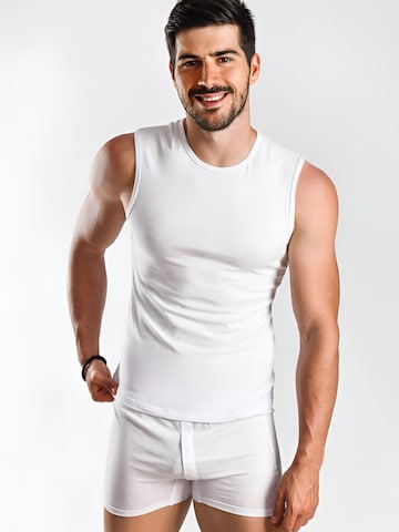 Maxte Undershirt 'BASIC MAX Unterhemd 5er Pack' in White