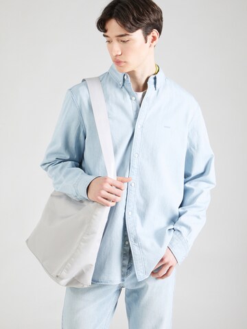 LEVI'S ® Regular fit Overhemd in Blauw: voorkant
