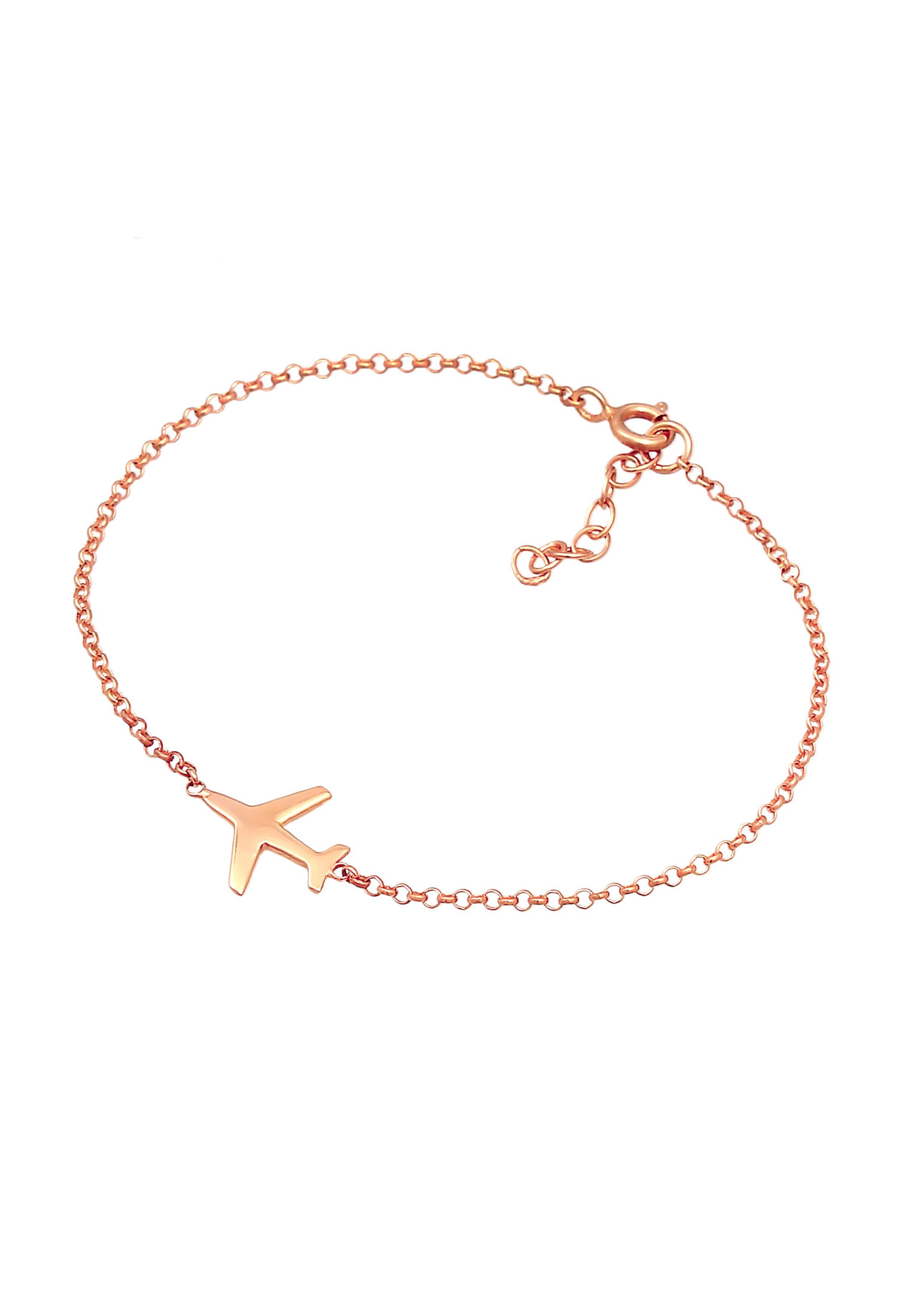 ELLI Armband 'Flugzeug' in Gold