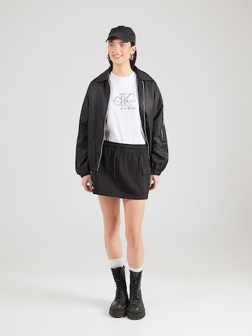 Calvin Klein Jeans Rok in Zwart