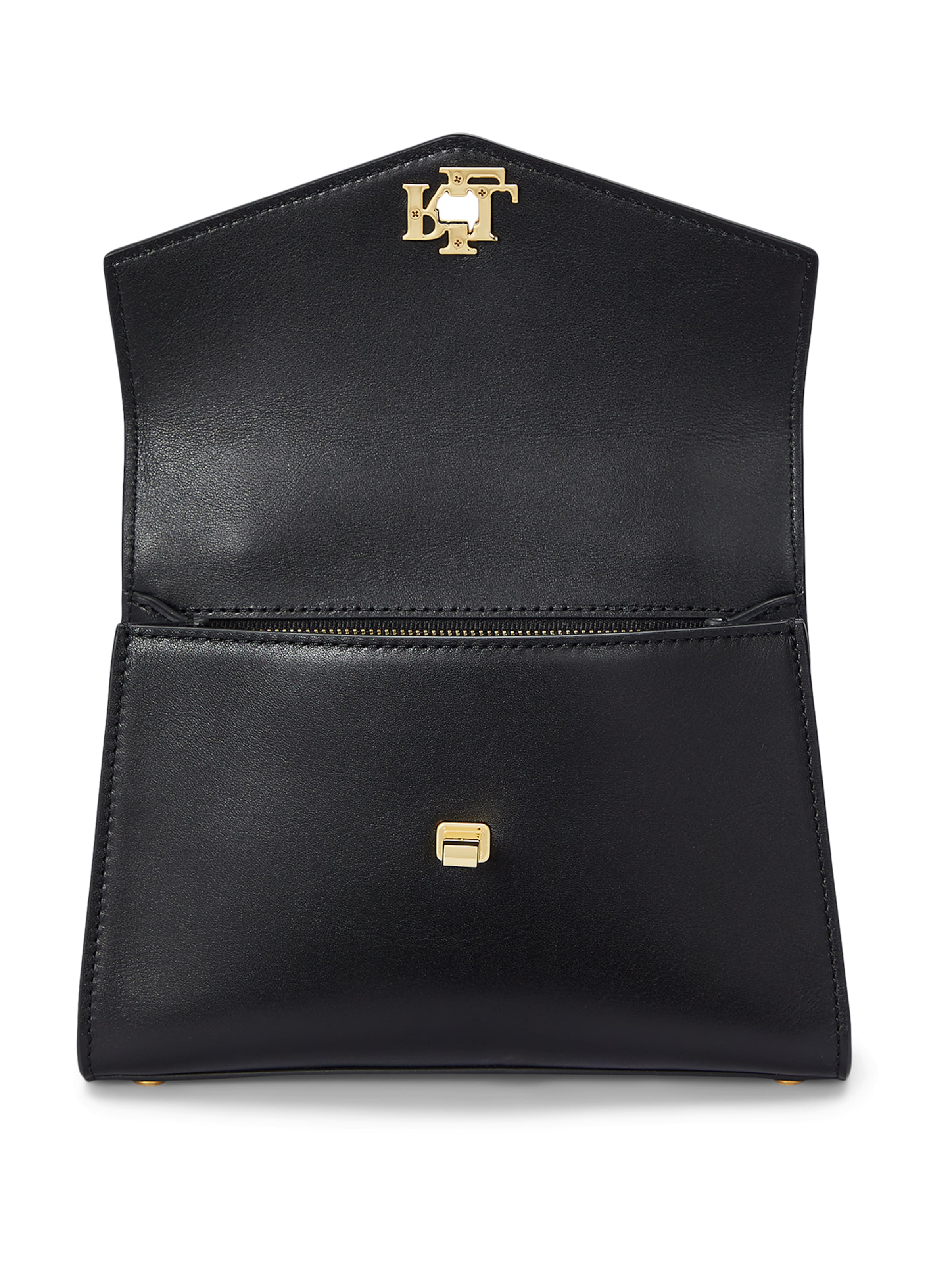 Borsa a mano 'FARRAH' di Lauren Ralph Lauren in nero