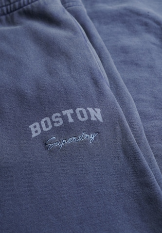 Loosefit Pantalon 'Athletic Essentials' Superdry en bleu