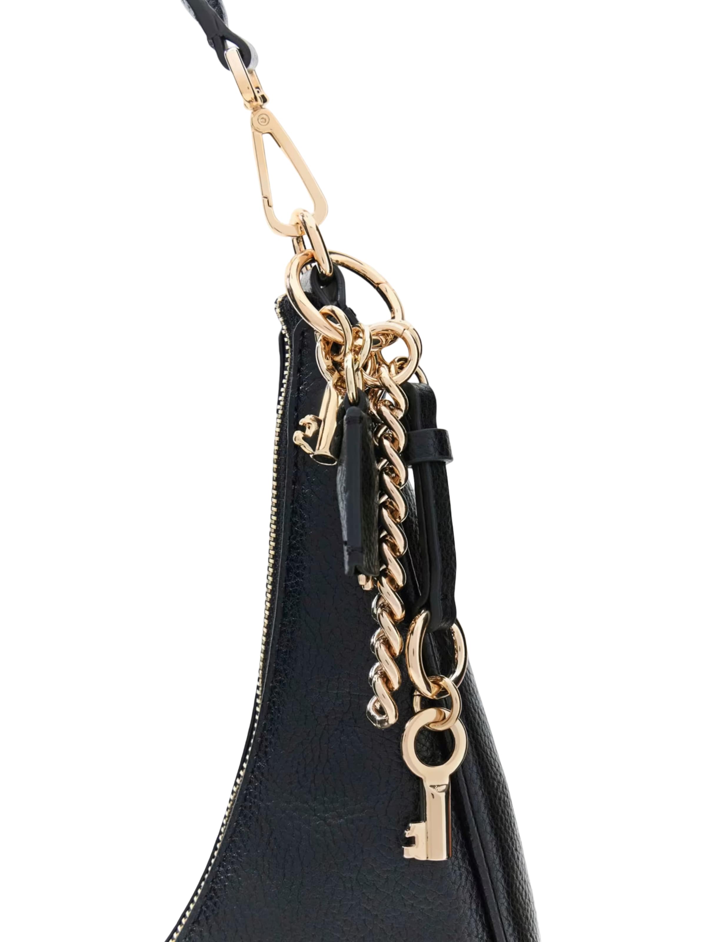 GUESS Schoudertas 'Brooke Hobo' in Zwart