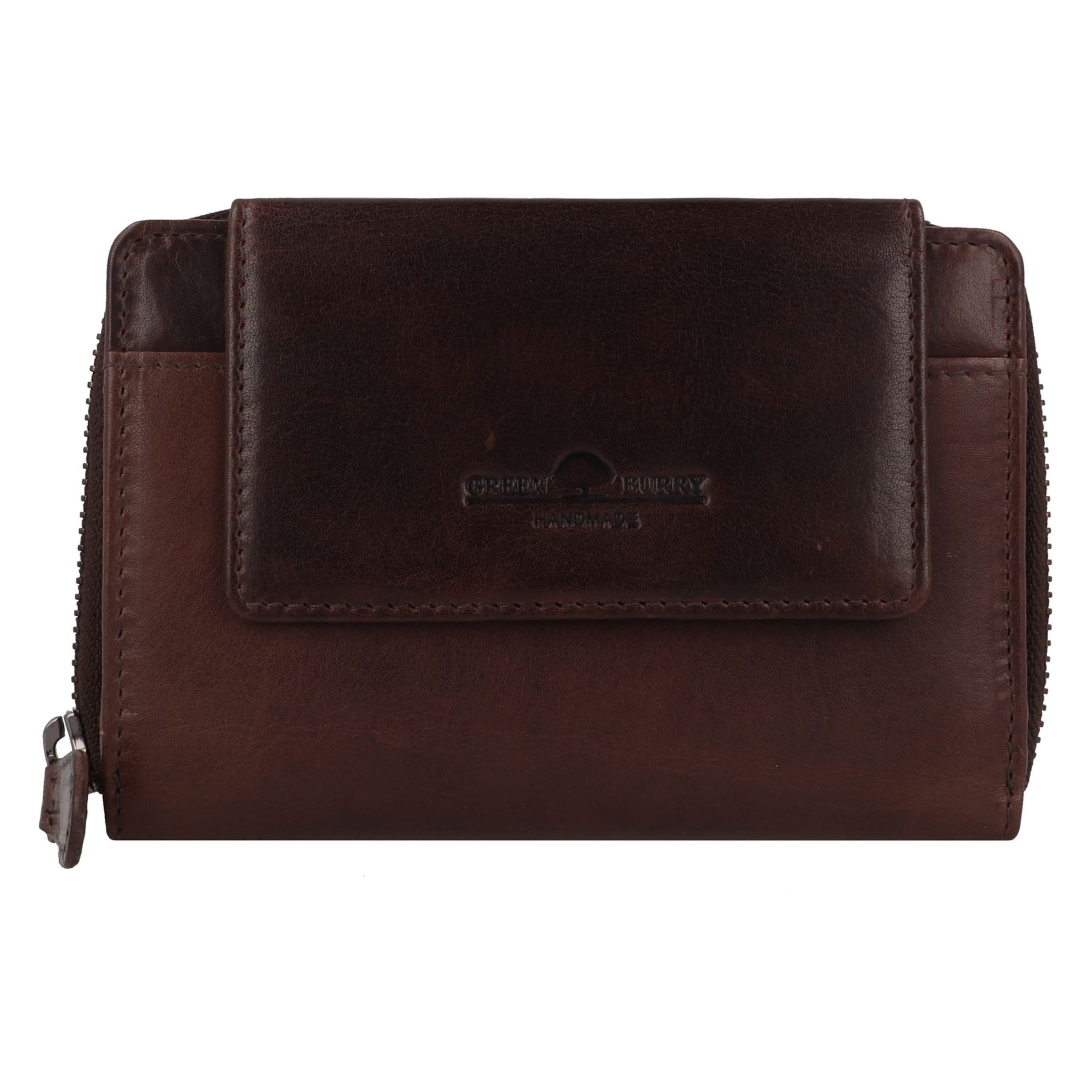 GREENBURRY Wallet 'Newport' in Brown: front