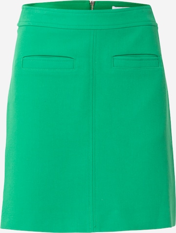 Warehouse Skirt in Green: front