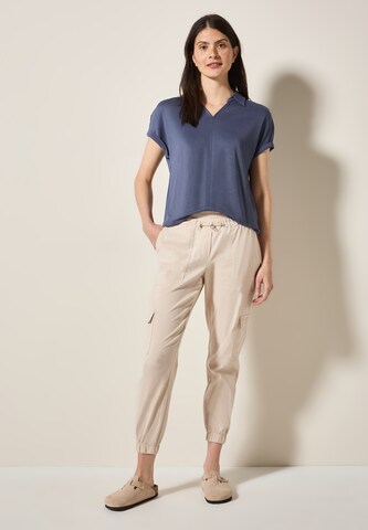 CECIL Tapered Cargo Pants in Beige