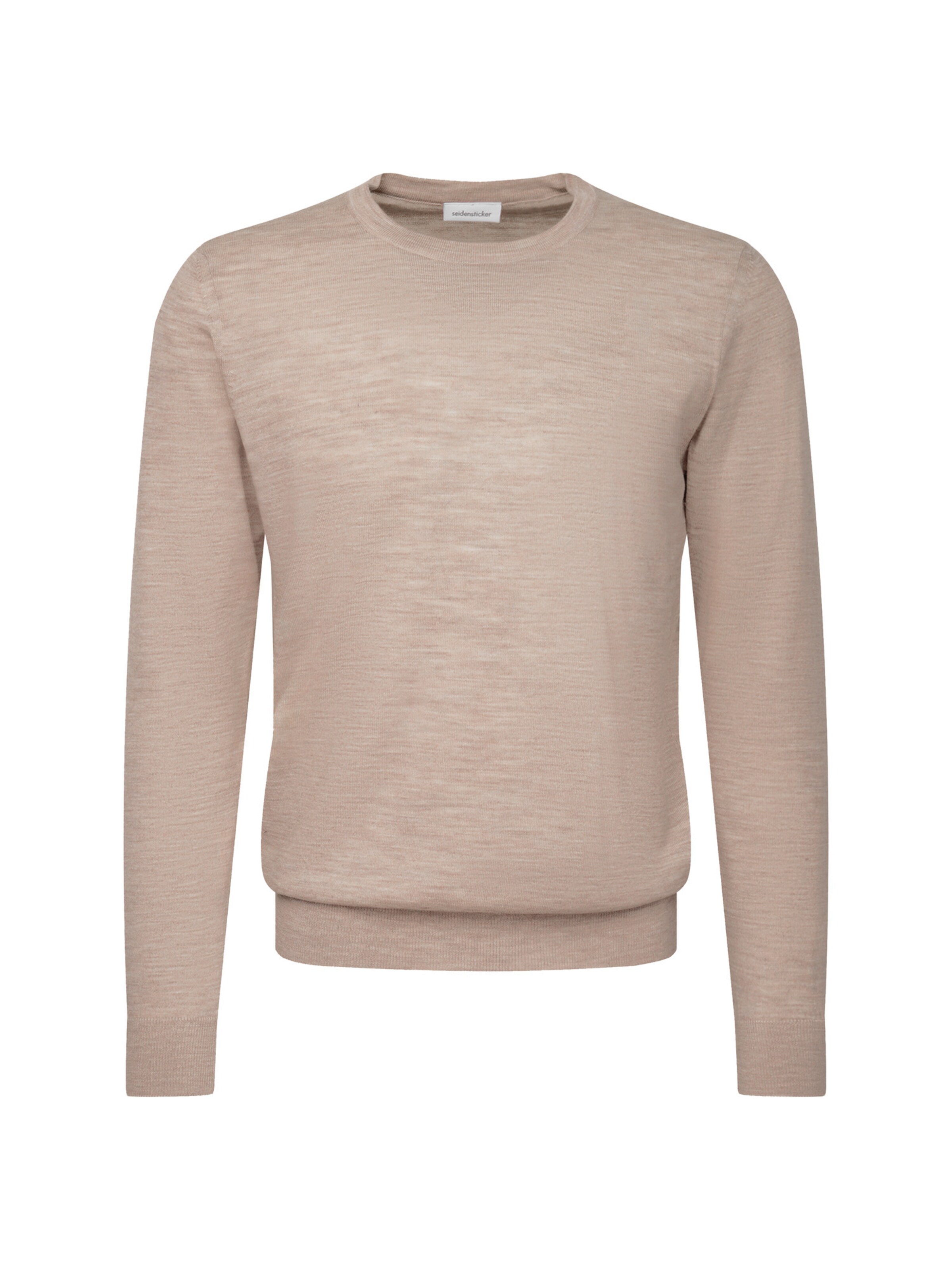Pull-over SEIDENSTICKER en beige : devant
