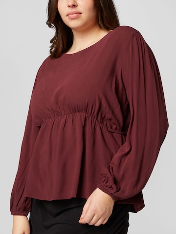 Guido Maria Kretschmer Curvy - Blusa 'Carmina' em vermelho