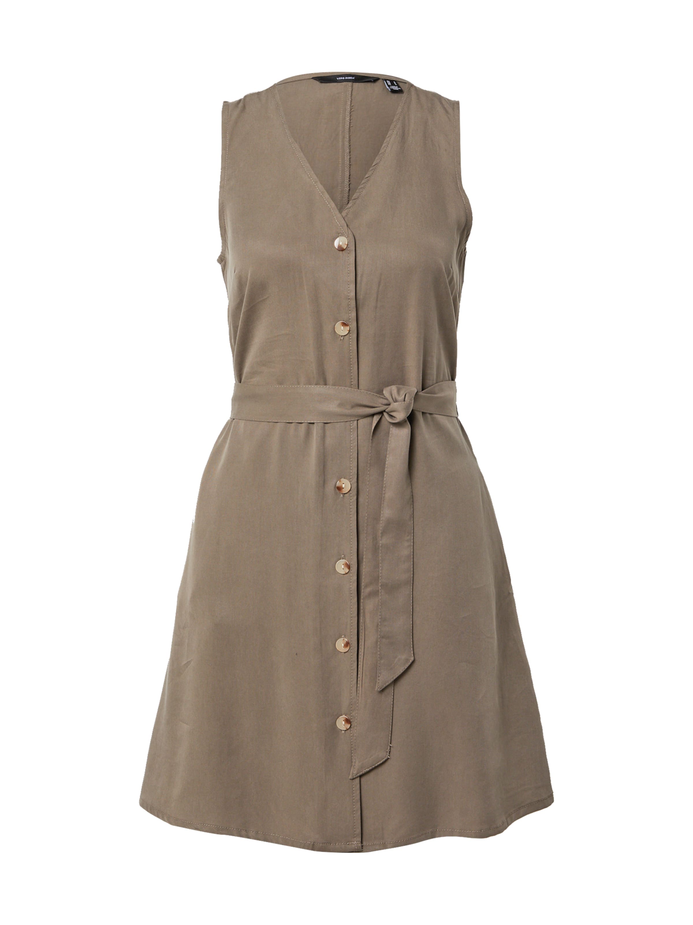 Frauen Kleider VERO MODA Kleid 'VIVIANA' in Hellbraun - PU20183 Frauen Kleider VERO MODA Kleid 'VIVIANA' in Hellbraun - PU20183