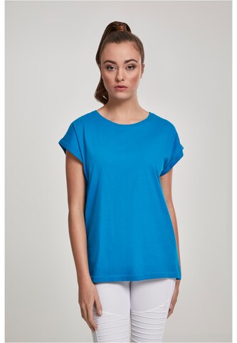 T-shirt Urban Classics en bleu : devant