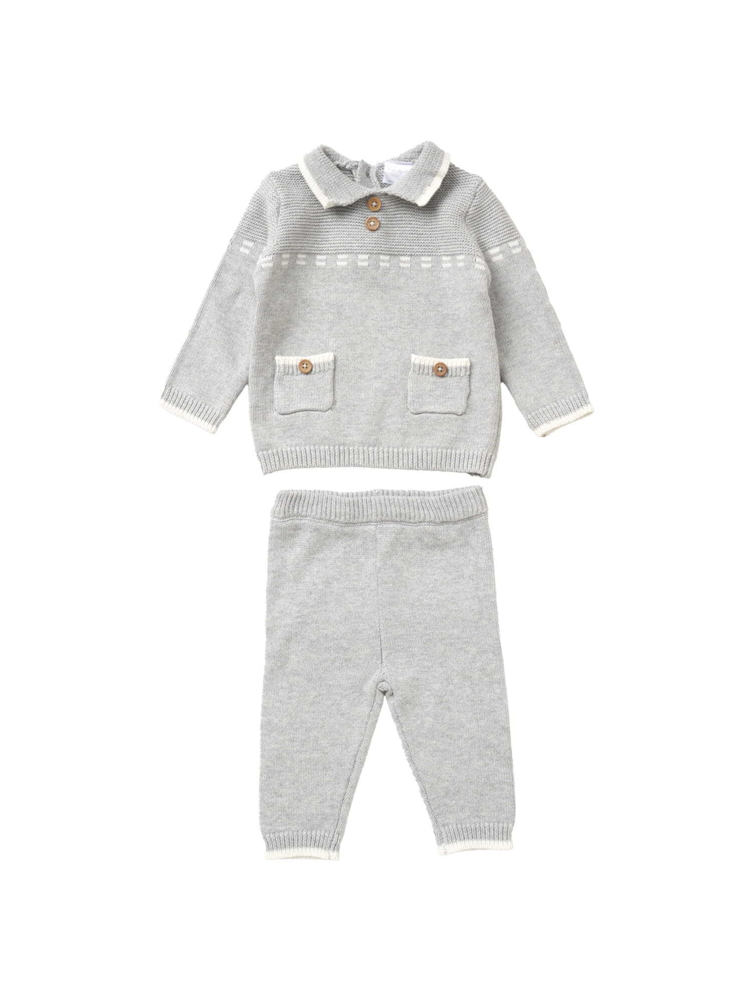 Set Rock a Bye Baby Boutique en gris : devant