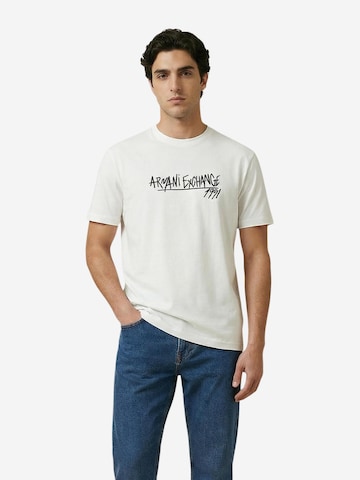 Maglietta 'XM002789 AF10356' di ARMANI EXCHANGE in bianco: frontale