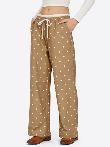 Imily Bela Loosefit Broek in Groen