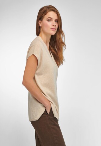 include Gebreid vest in Beige