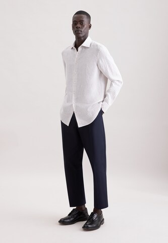 SEIDENSTICKER Comfort fit Zakelijk overhemd in Beige