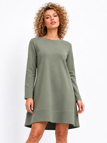 Robe TESSITA en vert : devant