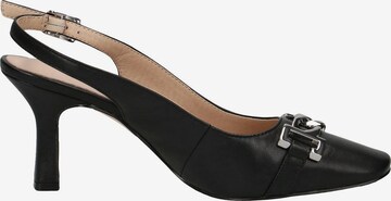 CAPRICE Slingpumps in Schwarz