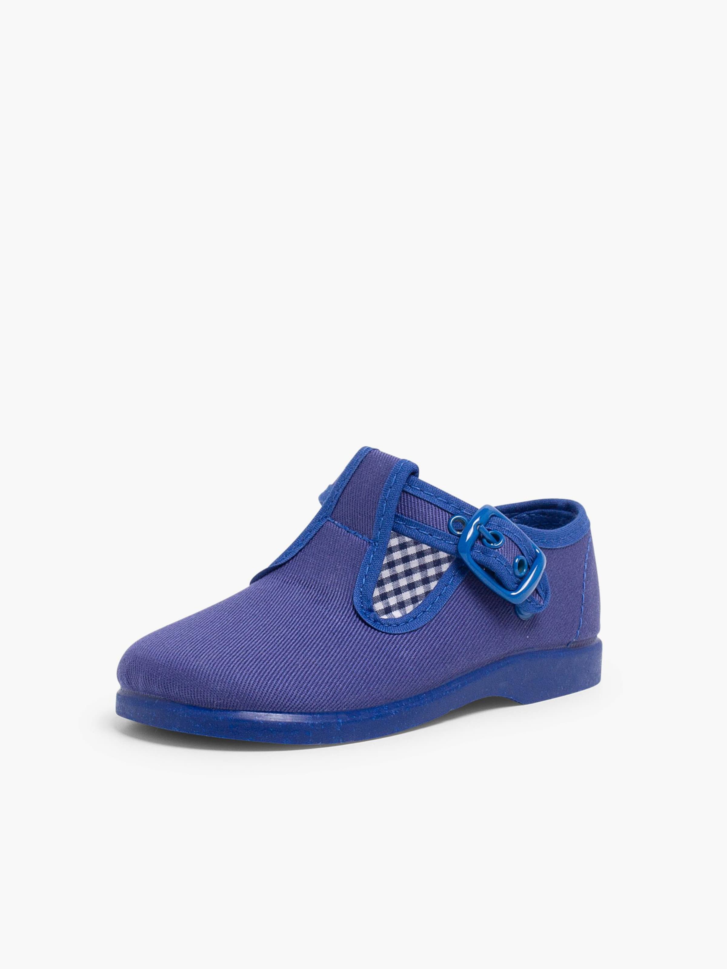 Pisamonas Lauflernschuh‌‌‌ in Blau: Vorderseite