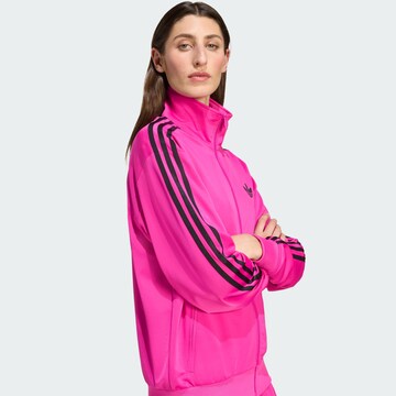 ADIDAS ORIGINALS - Casaco em moletão 'Adicolor Classic Firebird' em rosa