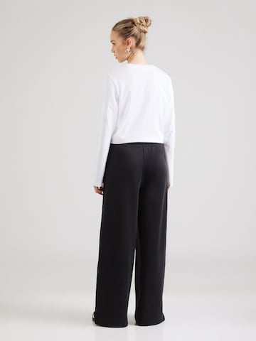 ADIDAS ORIGINALS Wide leg Παντελόνι 'SPACER 3S' σε μαύρο
