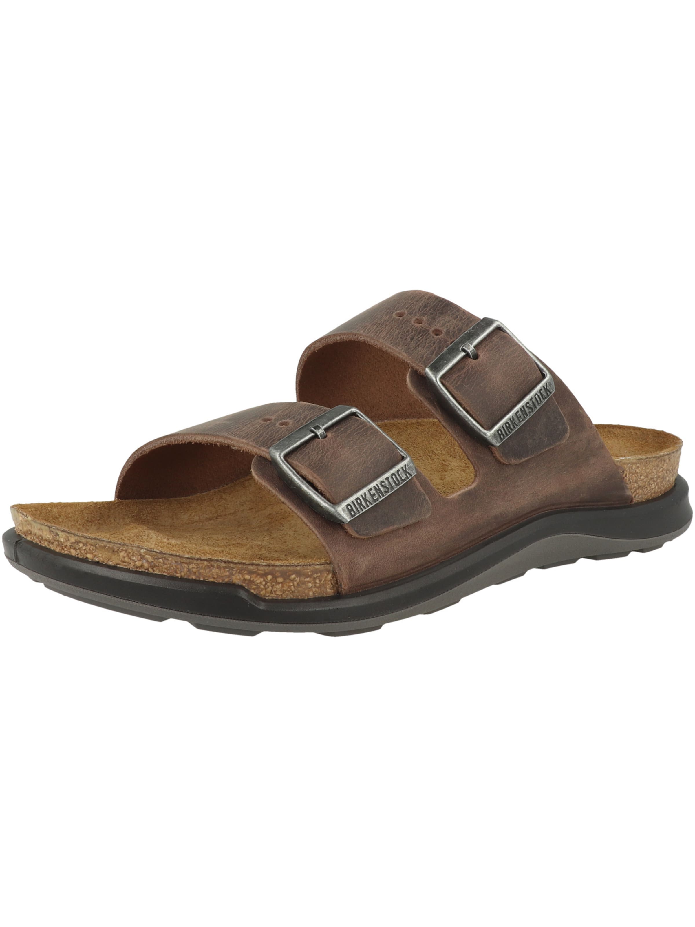 Zoccoletto ' Arizona' di BIRKENSTOCK in marrone: frontale