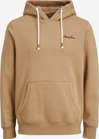 JACK & JONES Sweatshirt 'Tons' in Beige: front