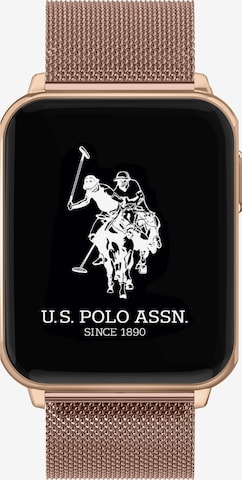 Montre digitale 'Atlas' U.S. POLO ASSN. en or : devant