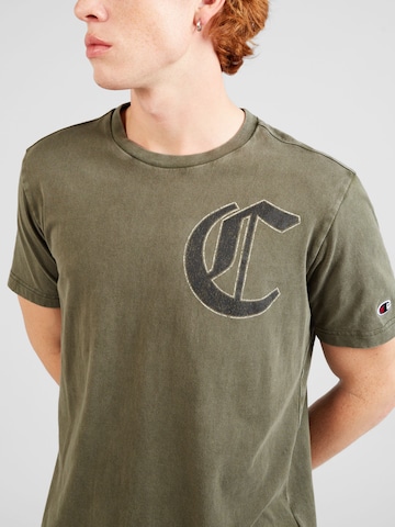 Tricou 'Pop Punk' de la Champion Authentic Athletic Apparel pe verde