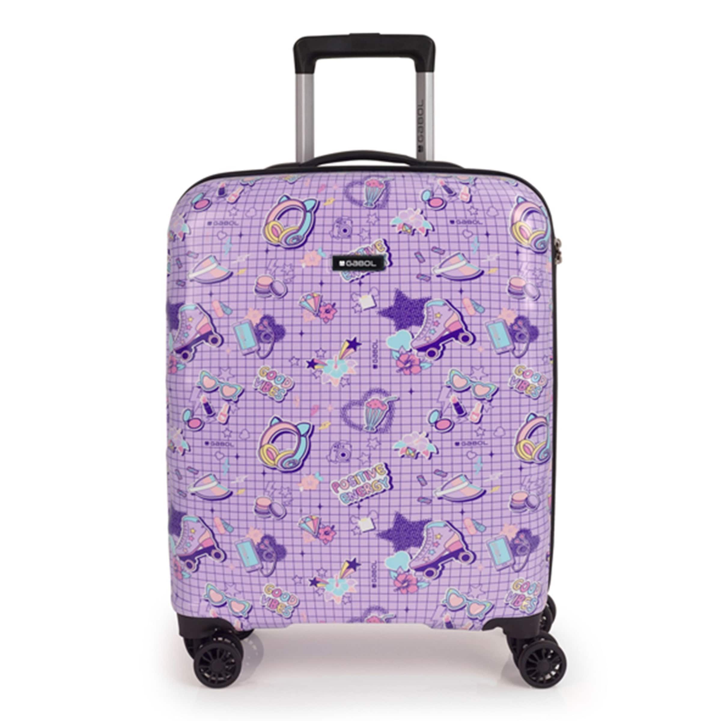 Gabol Trolley 'Funny' in Lila: Vorderseite