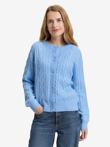 mėlyna TOM TAILOR Kardiganas: priekis