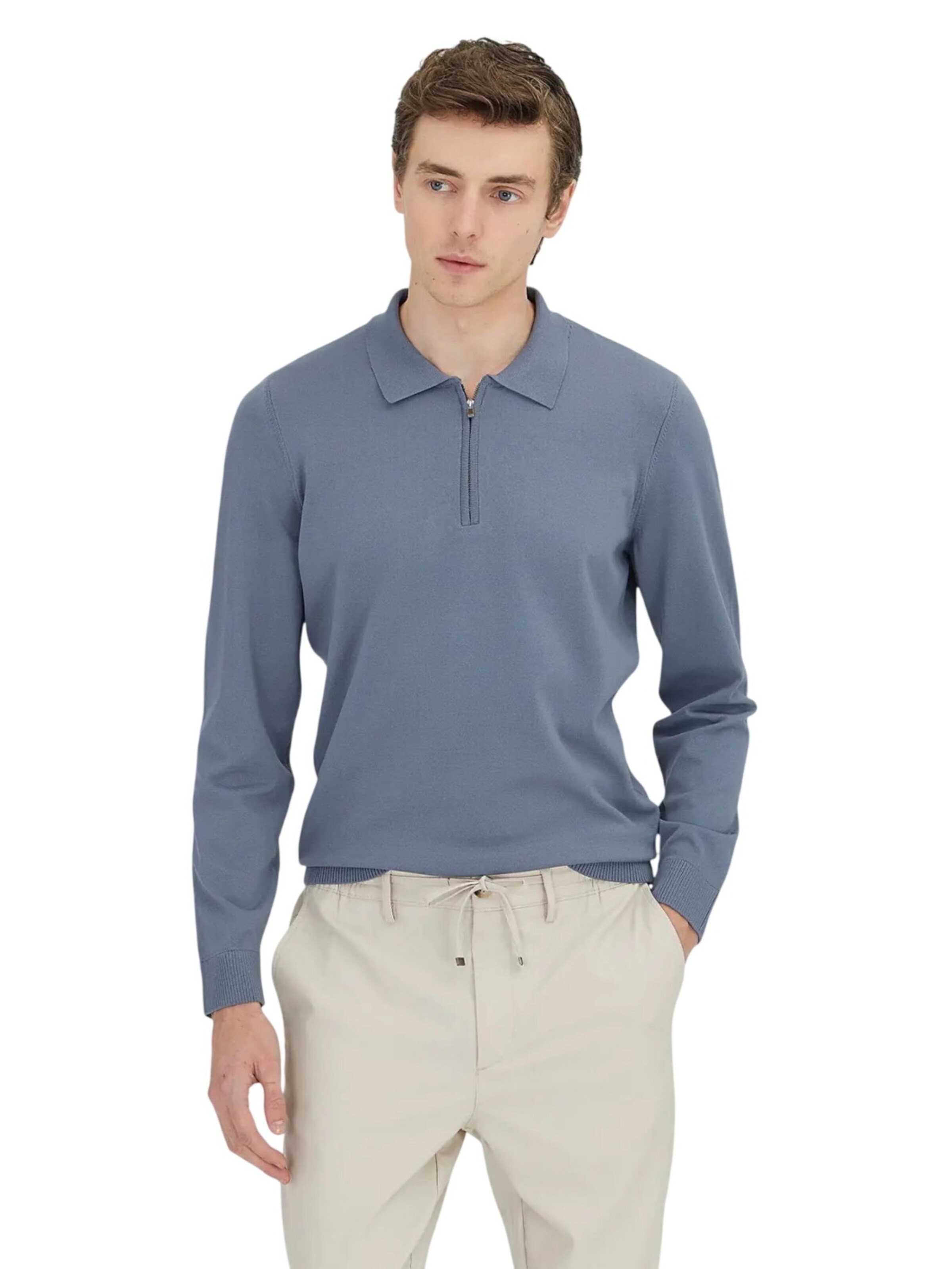 Pull-over KİP en bleu : devant