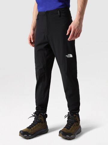 THE NORTH FACE Regular Outdoorbroek 'SPEEDLIGHT' in Zwart: voorkant