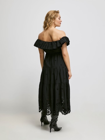 ABOUT YOU x Iconic by Tatiana Kucharova Dress 'Fanny' in Black