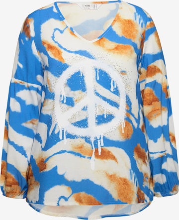 Angel of Style Blouse in Blue: front