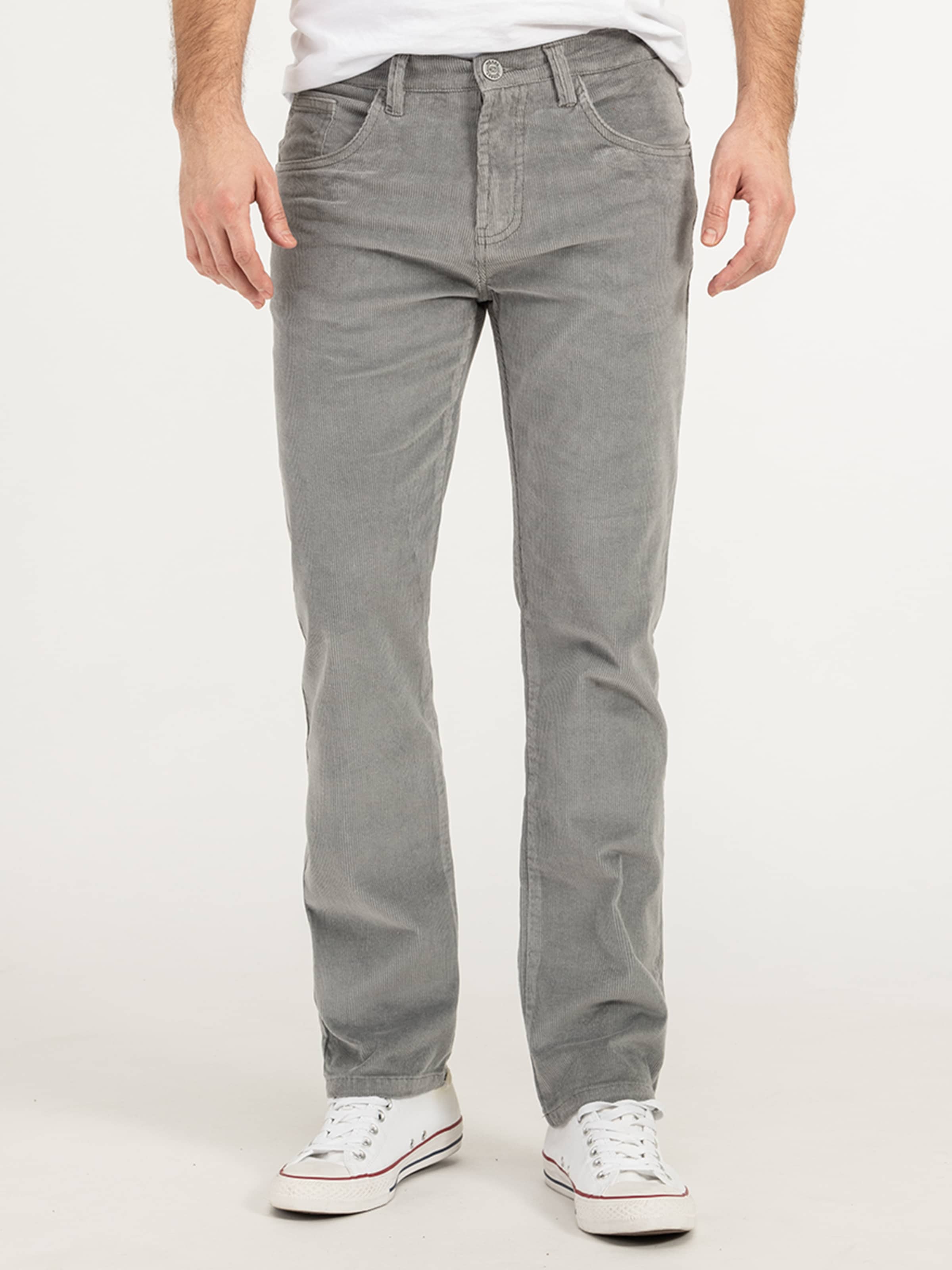 Rock Creek Regular Pants in Grey: front