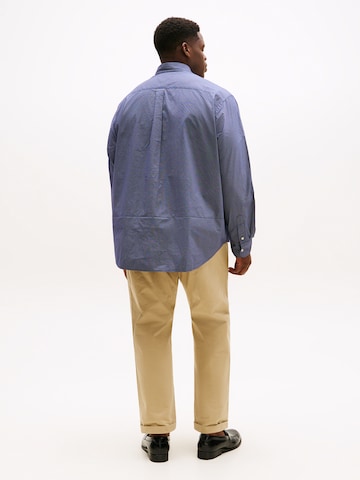 Tommy Hilfiger Big & Tall Regular fit Overhemd in Blauw