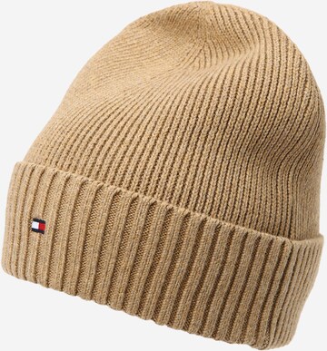 Bonnet TOMMY HILFIGER en beige : devant