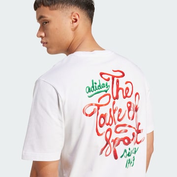 ADIDAS SPORTSWEAR Performance shirt 'Food Sauce' in White