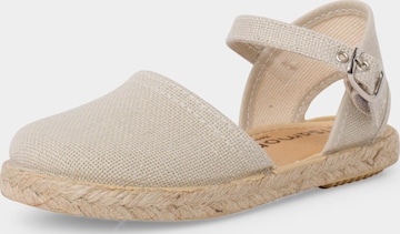 Sandalo di Pisamonas in beige: frontale