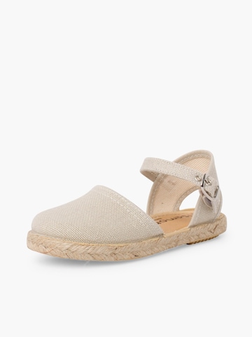 Pisamonas Sandale‌‌‌‌‌ in Beige: Vorderseite