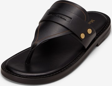 Marc O'Polo Teenslipper 'Stina' in Zwart: voorkant