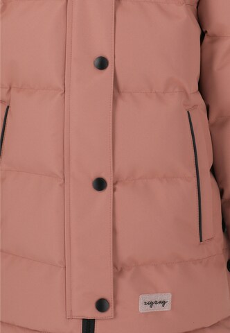 ZigZag Winter Jacket 'Charlotte' in Pink