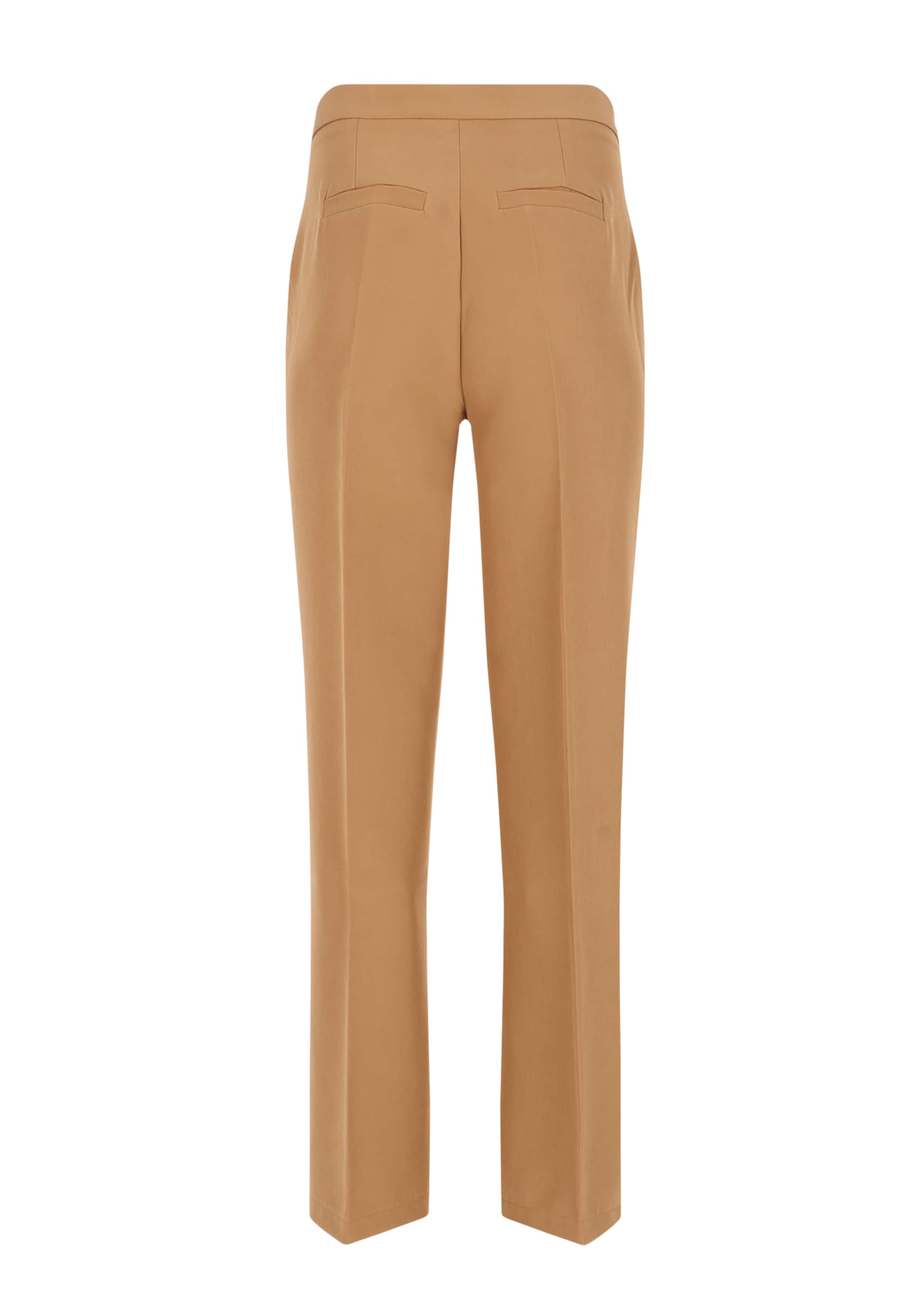 LolaLizaregular Hlače na crtu - bež boja