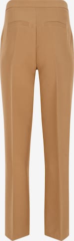 LolaLiza Regular Trousers with creases in Beige