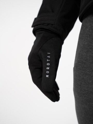 MOROTAI Sporthandskar 'HYBRID SPORT GLOVES' i svart
